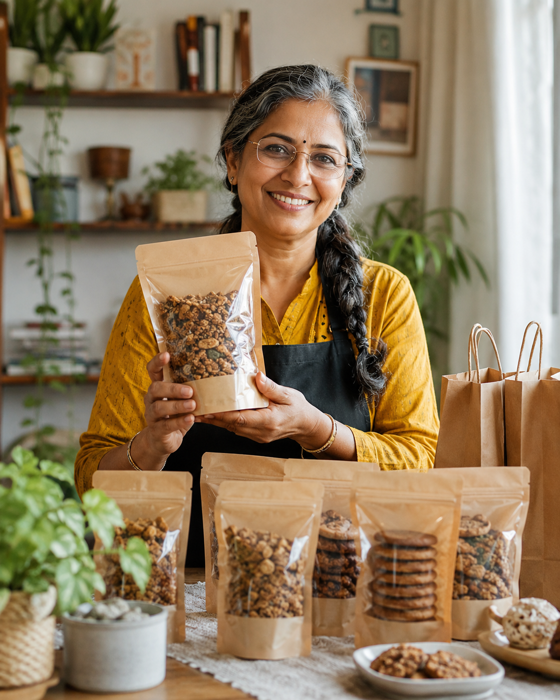 Home & small-batch creator — illustrative