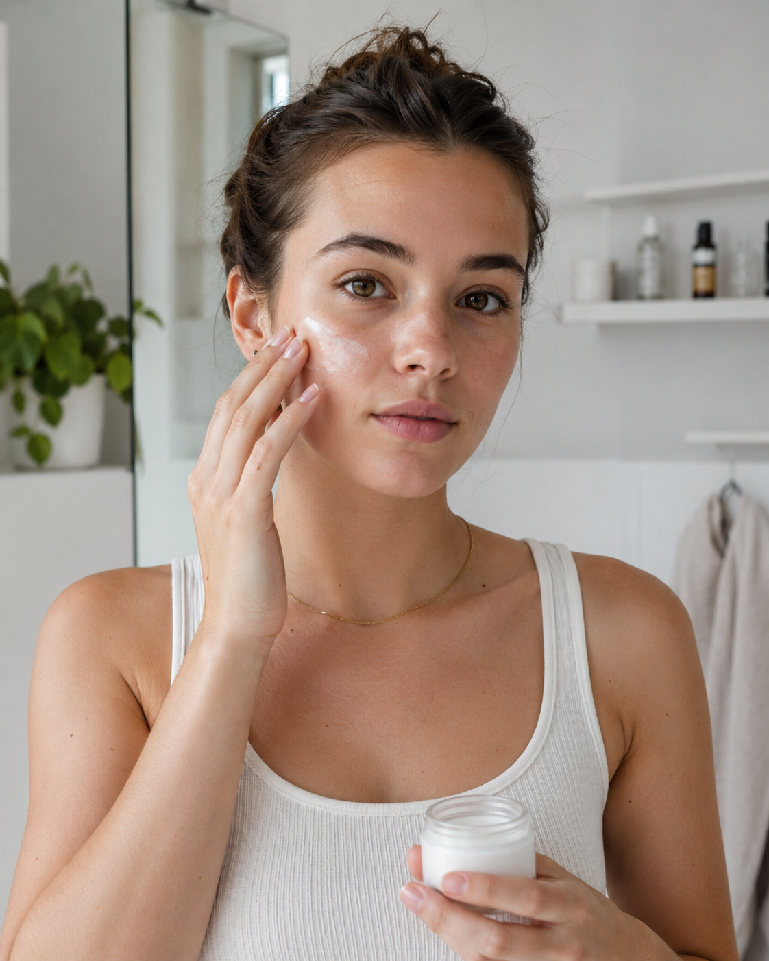 Skincare & clean beauty creator — illustrative